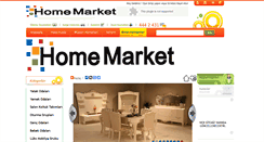 Desktop Screenshot of homemarket.com.tr