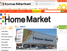 Tablet Screenshot of homemarket.com.tr